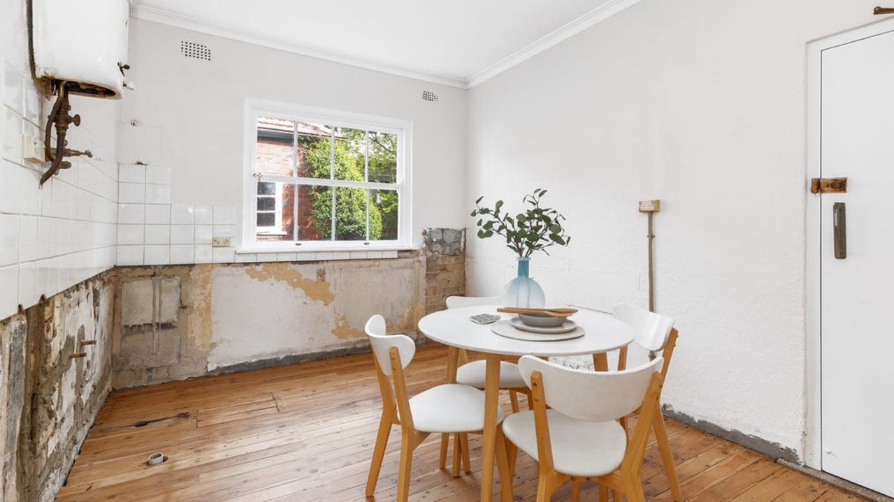 An Sydney apartment with no kitchen or doors recently sold for a whopping $3.31m, attracting 14 bidders and selling for more than $1m above expectations.