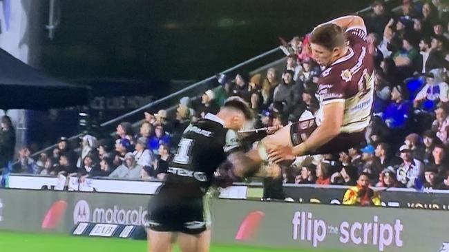 The NRL will consider changing a rule to protect players after the Sea Eagles weren’t avoided a penalty for a dangerous tackle on Reuben Garrick.