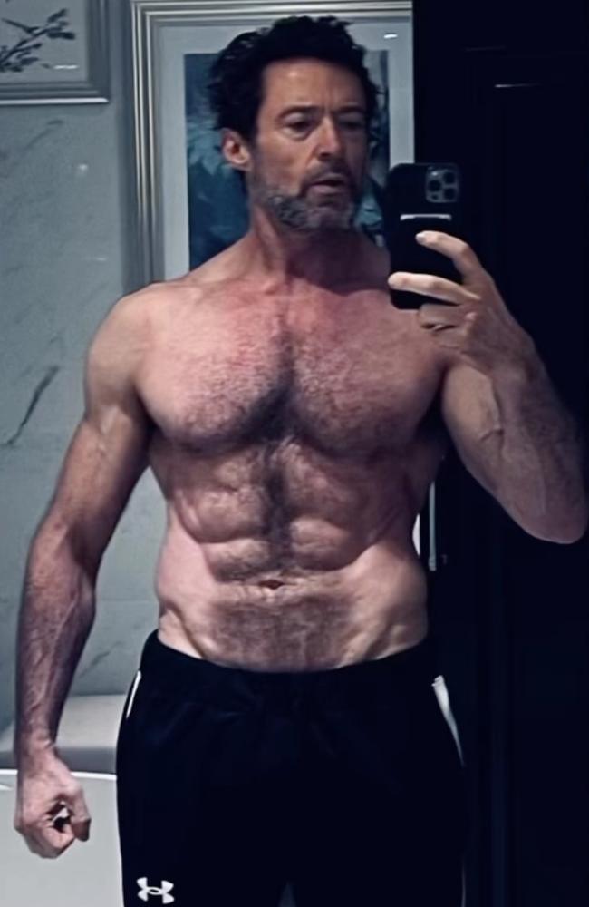 Jackman enjoyed box office success in 2024 with Deadpool &amp; Wolverine. Picture: Instagram