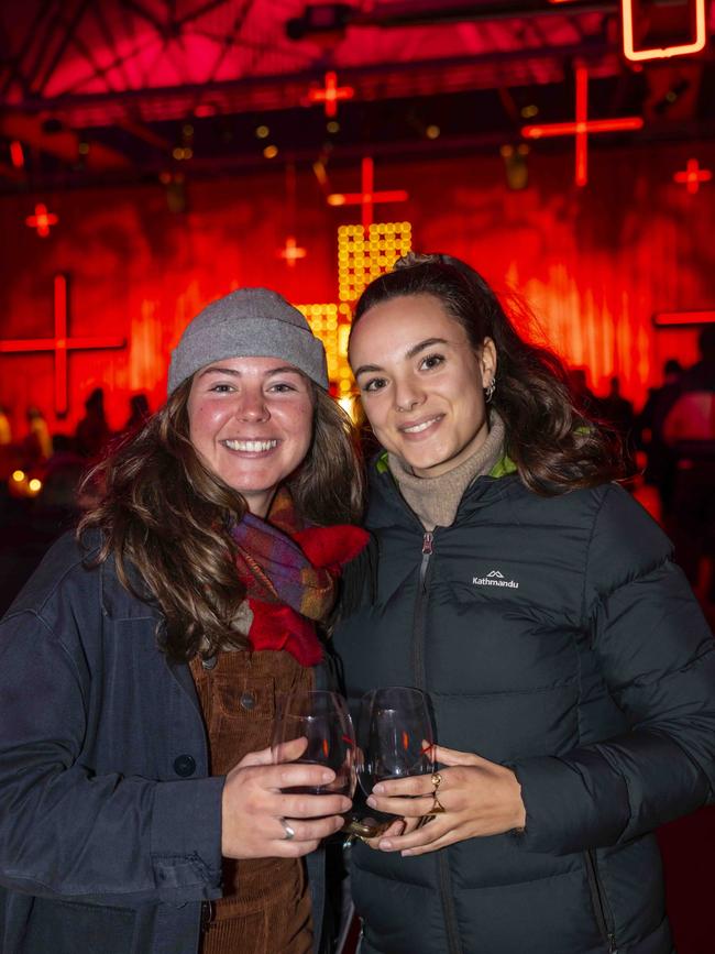 Marine Bahier and Bargeaux at Winter Feast 2025 in Hobart. Picture: Caroline Tan