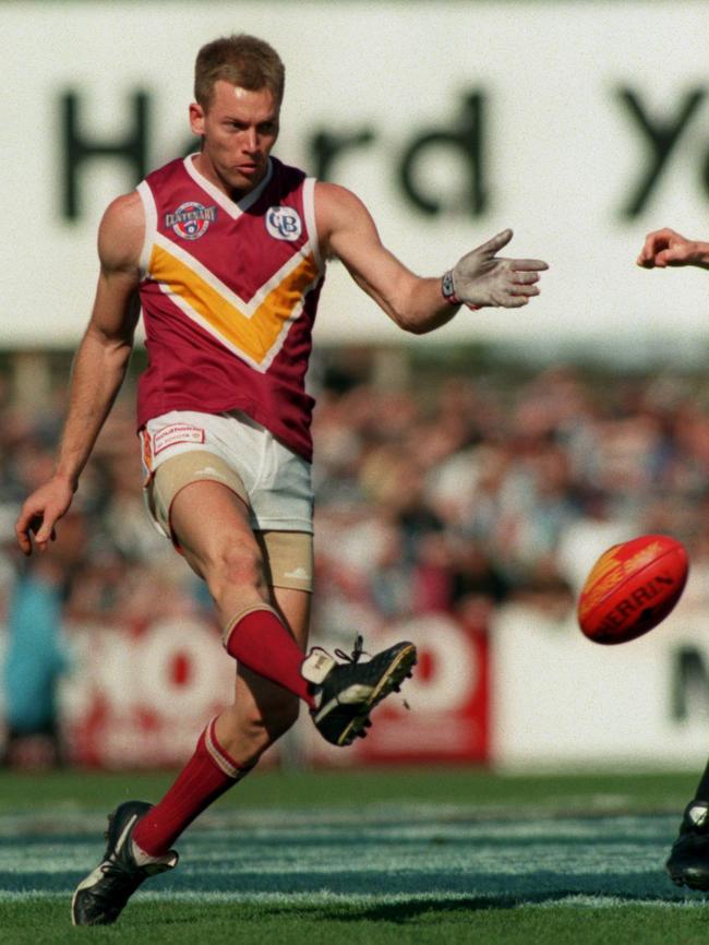 Nathan Chapman played 60 games for the Brisbane Bears during the 1990s. (Photo: Supplied)