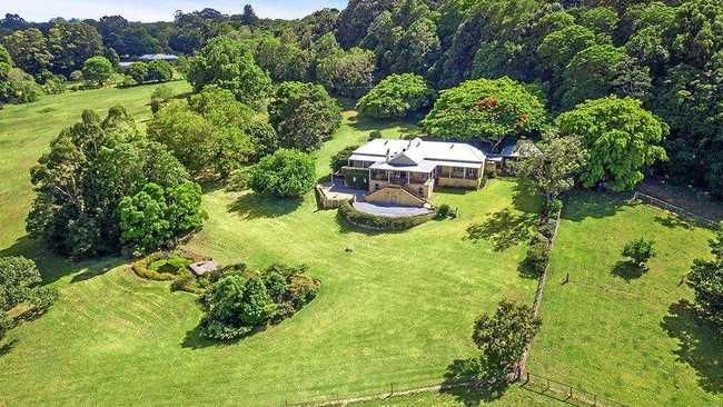 OLIVIA'S HOME ON MARKET: Beloved Australian singer and actor Olivia Newton-John has placed her 75 ha property at Ballina on the market for $5.5 million. Picture: Supplied