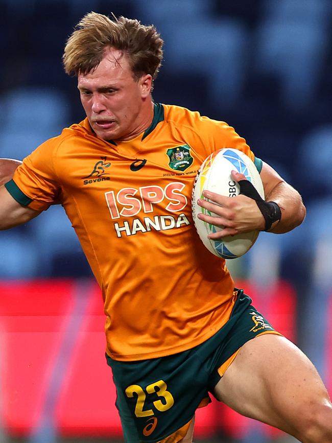 Darby Lancaster made his Wallabies debut against Georgia.