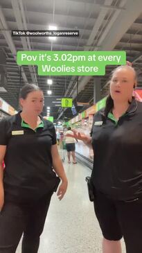 The secret message Woolies sends its staff every day