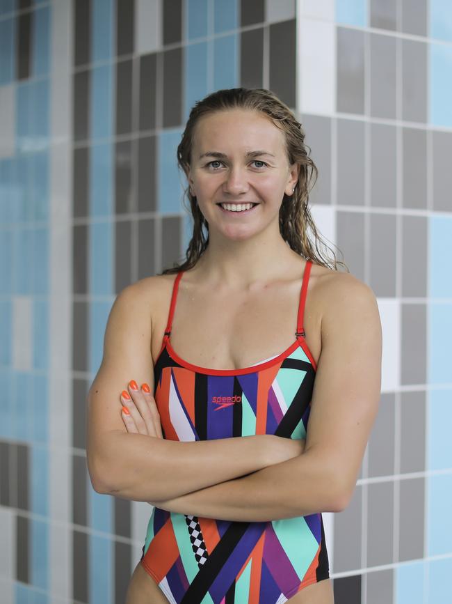 Swim star Ariarne Titmus. Picture: MARK CRANITCH