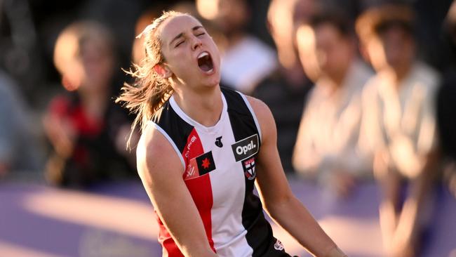 AFLW players are waiting to plan their lives around the new fixture. Picture: Morgan Hancock/Getty Images