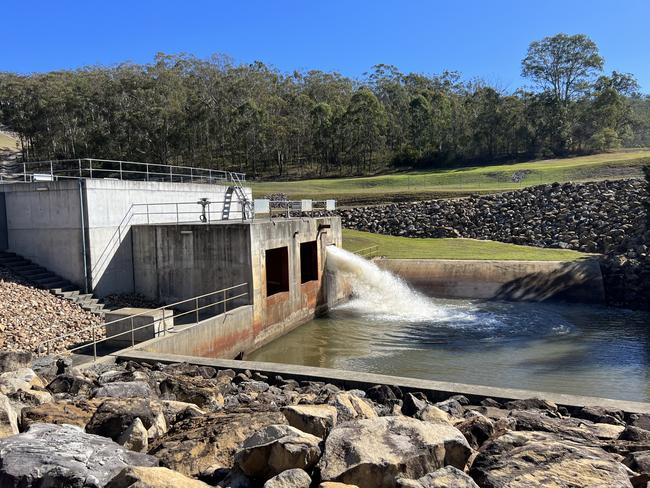 Shannon Creek Dam  forms part of the water supply in the Coffs Harbour and Clarence Valley areas.