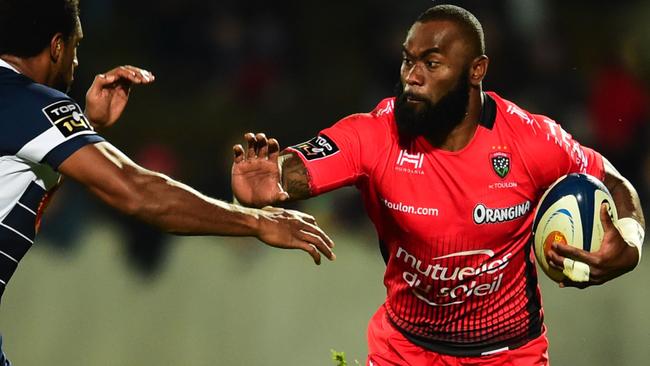 Semi Radradra is enjoying his time in French rugby. Picture: AFP