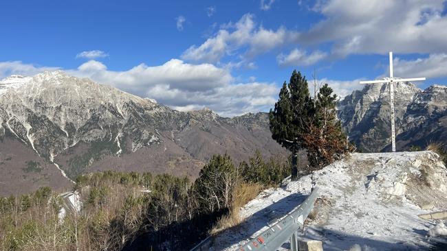 The road to Theth, Albania. Picture: Emily Olle