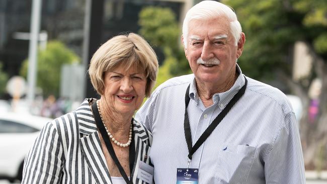 Australian tennis great Margaret Court and her husband Barry.