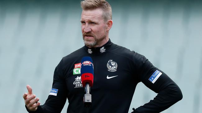 Collingwood coach Nathan Buckley. Picture: Getty Images