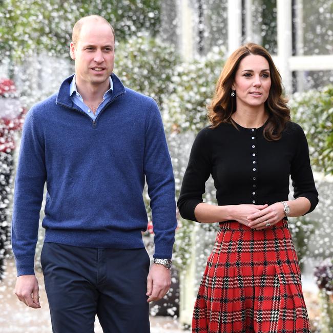 Prince William and Catherine.