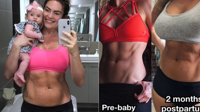 Pregnancy Before-and-After Instagram Fitness Accounts