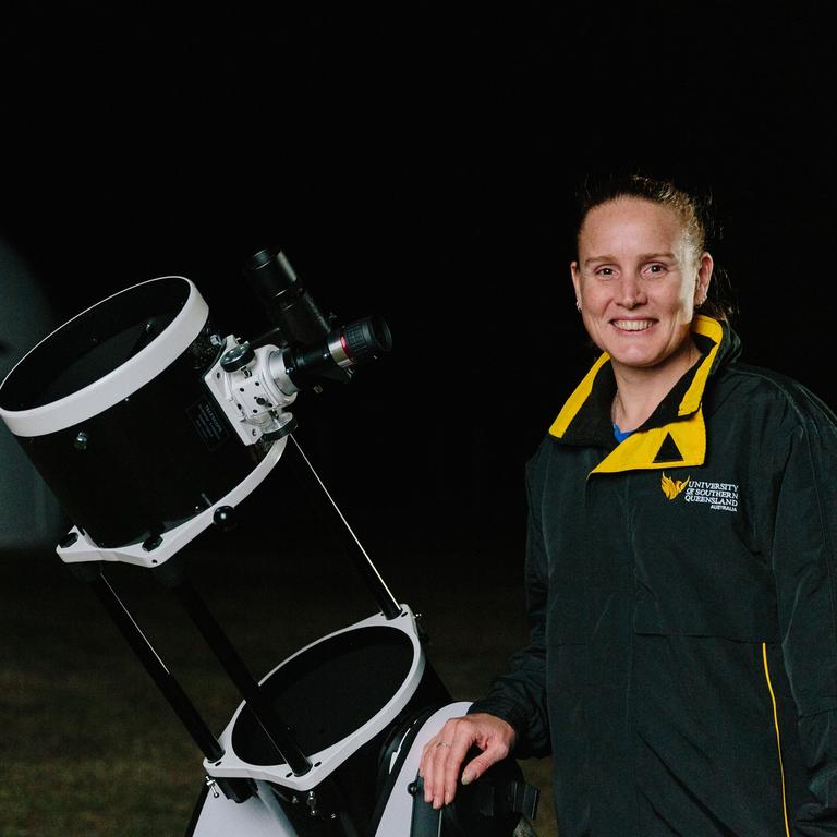 University of Southern Queensland astrophysicist Dr Carolyn Brown