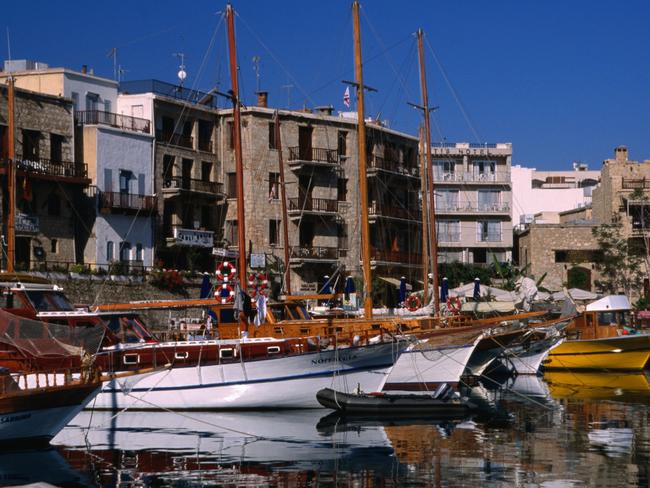 Buddle’s temporary home of Girne Port.