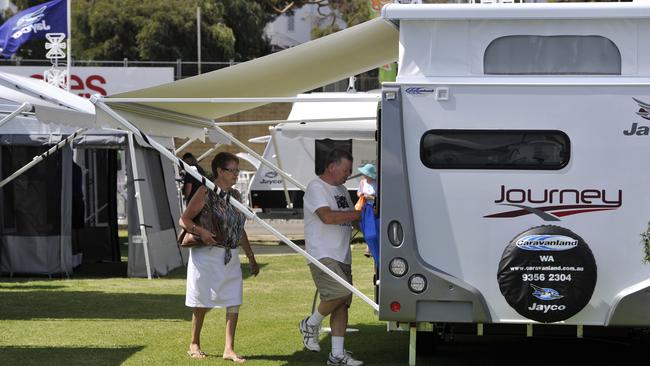 Caravan Industry Victoria chief Daniel Sahlberg says the housing affordability situation is so bad it could be time for the government to consider vans as an alternative. Picture: Supplied