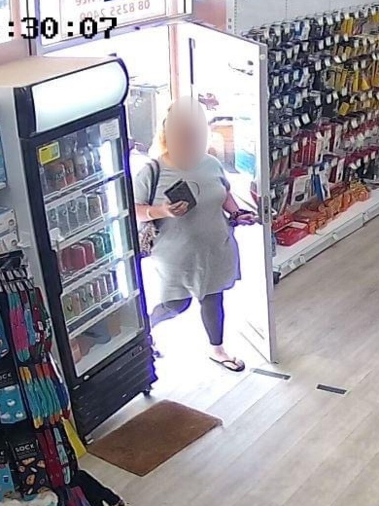 CCTV footage posted by the Elizabeth Pharmacy. Picture: Facebook