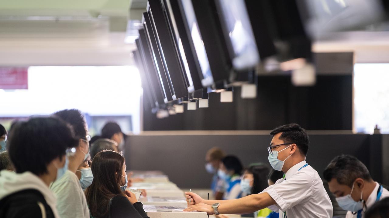 Border closures and diplomatic tensions between China and Australia have made Australia a less viable place to study for some Chinese students. Picture: NCA NewsWire/James Gourley