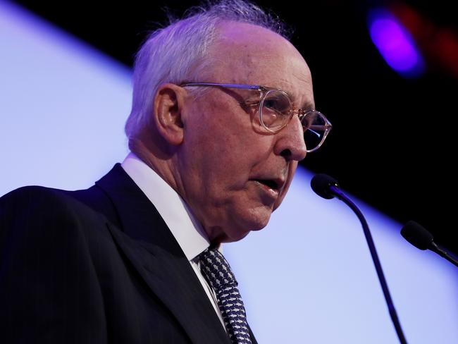 Former Prime Minister Paul Keating speaking at The AustralianÕs Strategic Forum: How should we manage our relationship with China? in Sydney on Monday 18th November 2019. Picture: Nikki Short