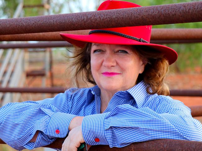 Hancock Prospecting chair Mrs Gina Rinehart in WA.