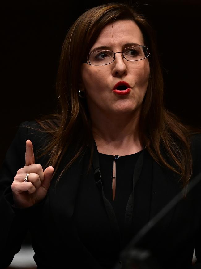 One Nation MP Tania Mihailuk. Picture: AAP Image/Joel Carrett