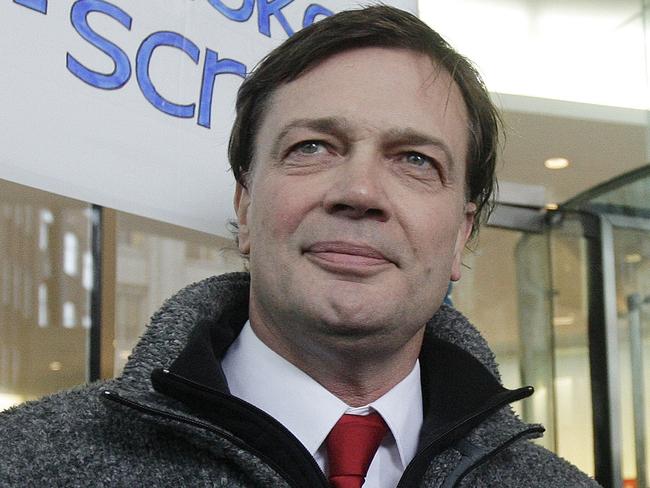 Andrew Wakefield is a not-yet-divorced, father-of-four. Picture: AFP