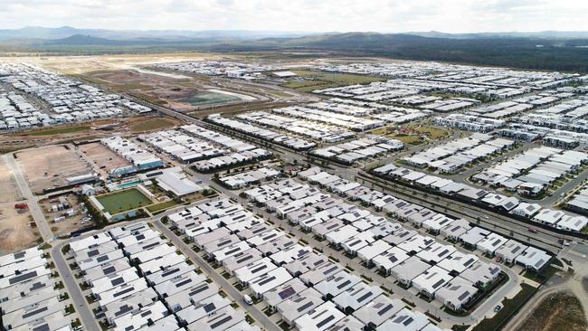 Nirimba from the air. Picture: Patrick Woods.