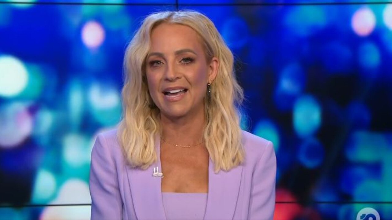 Fellow Project host Carrie Bickmore will finish up next week.