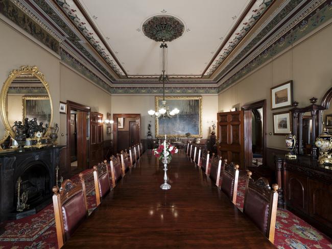 The grand dining room. Photo: WISH/Tom Ferguson