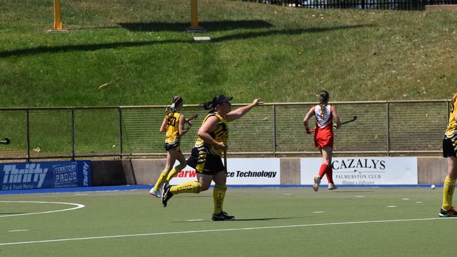 Photos from Darwin B-grade hockey grand final day. Picture: Darcy Jennings.