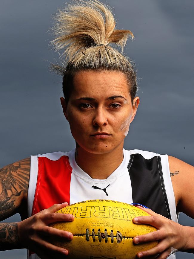 AFLW star Moana Hope is also taking part in Survivor. Picture: Tim Carrafa