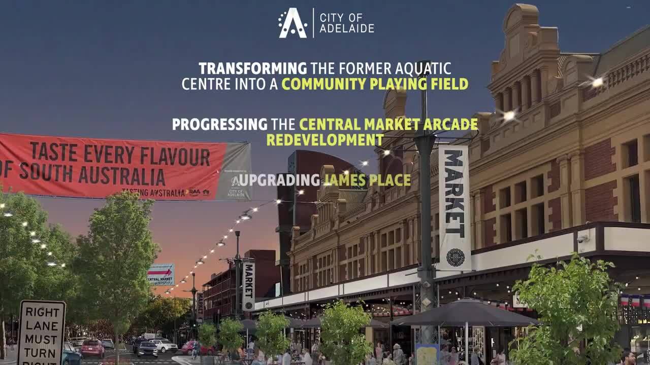Adelaide City Council's draft 2025-26 budget video