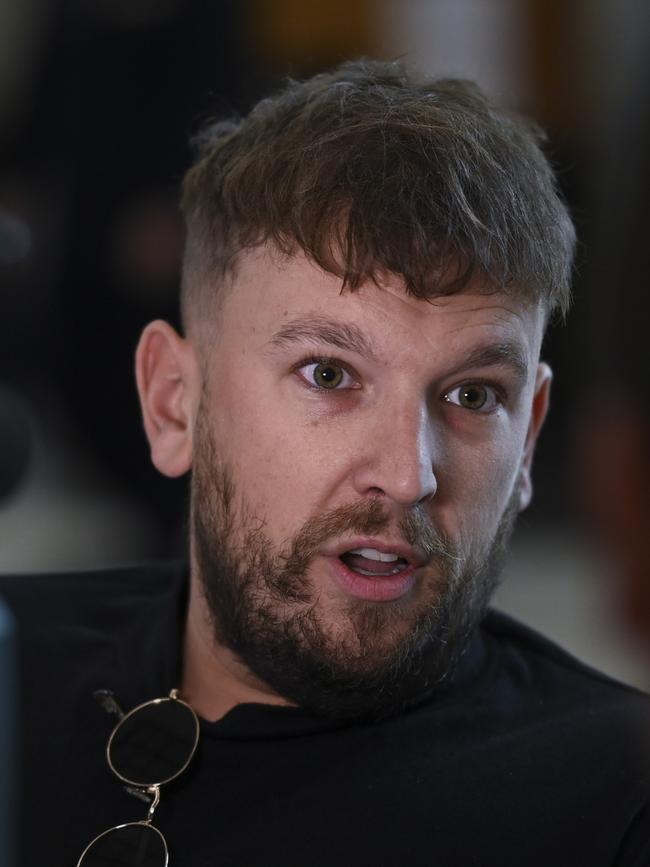 Australian of the Year Dylan Alcott, who famously made the Queen laugh during a Zoom call, has scored an invite. Picture: NCA NewsWire / Martin Ollman