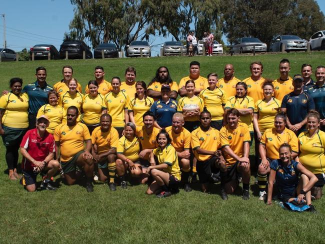 Deaf Rugby Australia mens and womens teams Picture Supplied