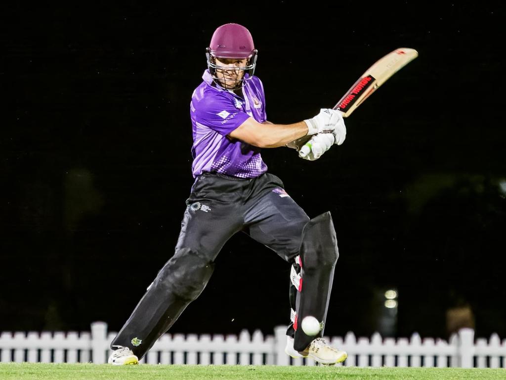 Darryn Dyer batting for CiteCon Kingfishers in the Mackay T20 Smash. Picture: Supplied