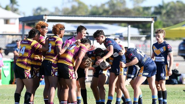 Confraternity Carnival 2024. Ryan Catholic College v St James College. Picture: Shae Beplate.