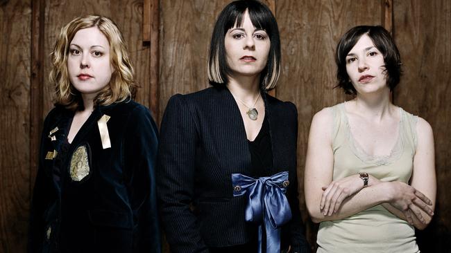 Sleater Kinney played the Big Day Out in 2006 before taking a 10-year break. Picture: Supplied.