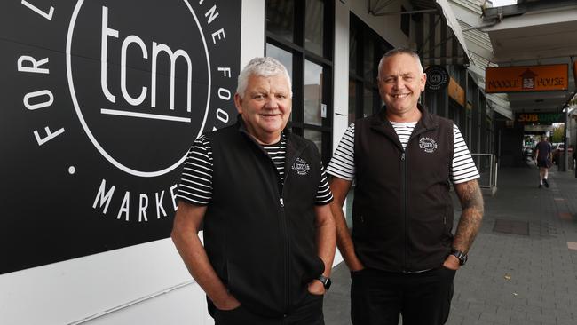 Kim Barwick and Paul Walker co-owners of TCM Market who are expanding with a new store in North Hobart. Picture: Nikki Davis-Jones