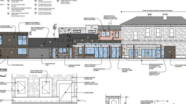 Plans for Port Dock Hotel redevelopment. Picture: Supplied