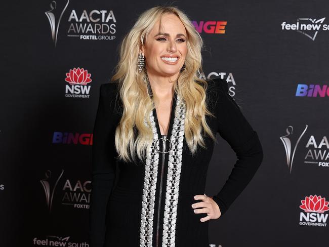 Rebel Wilson was among the celebrities at the AACTA Awards. Picture: Brendon Thorne/Getty Images for AFI