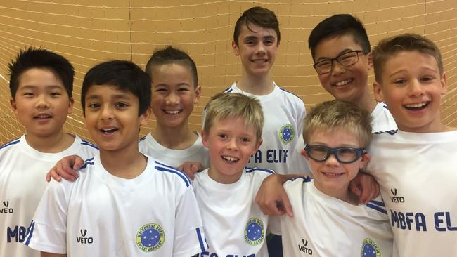 Melbourne Brasil Futsal Academy’s under-11s