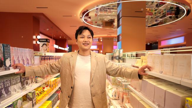 Lee Li is expanding his empire with his shop-within-a-shop concept. Picture: Jane Dempster