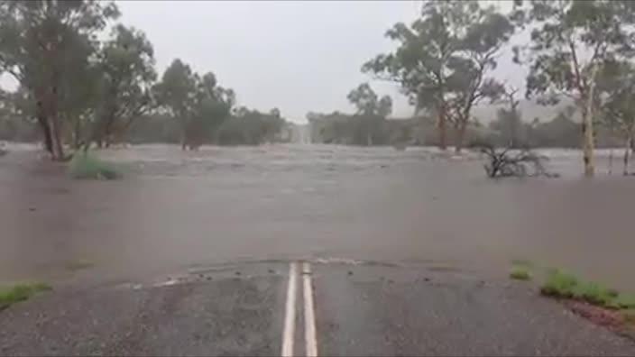 Central Australia flooding