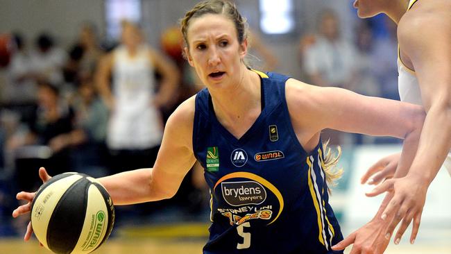 The WNBL finals are in sight for the Sydney Uni Flames. Picture: Jeremy Piper