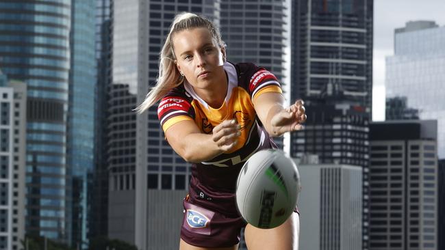 Lauren Brown will switch to the Titans next season. Picture: Lachie Millard