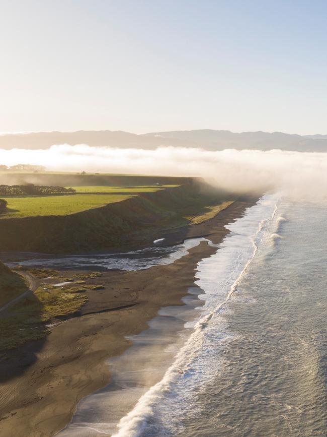 The gorgeous coastline of Ocean Beach where young men went to find themselves.