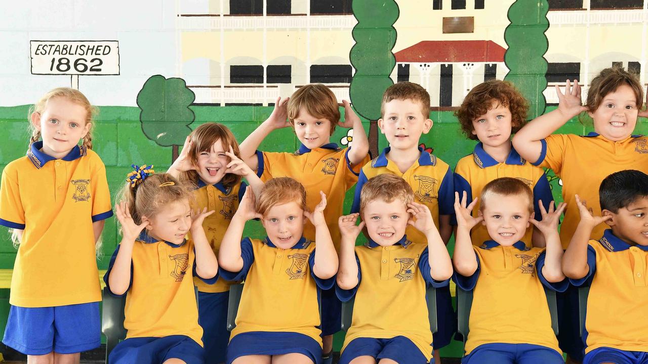 MY FIRST YEAR: Maryborough Central State School Preps. Picture: Patrick Woods.