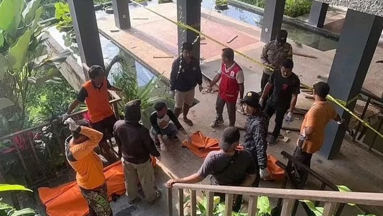 Five Ayuterra Resort employees died after a snapped lift cable caused the elevator to fall into a ravine. Picture: X/ misterdetektif