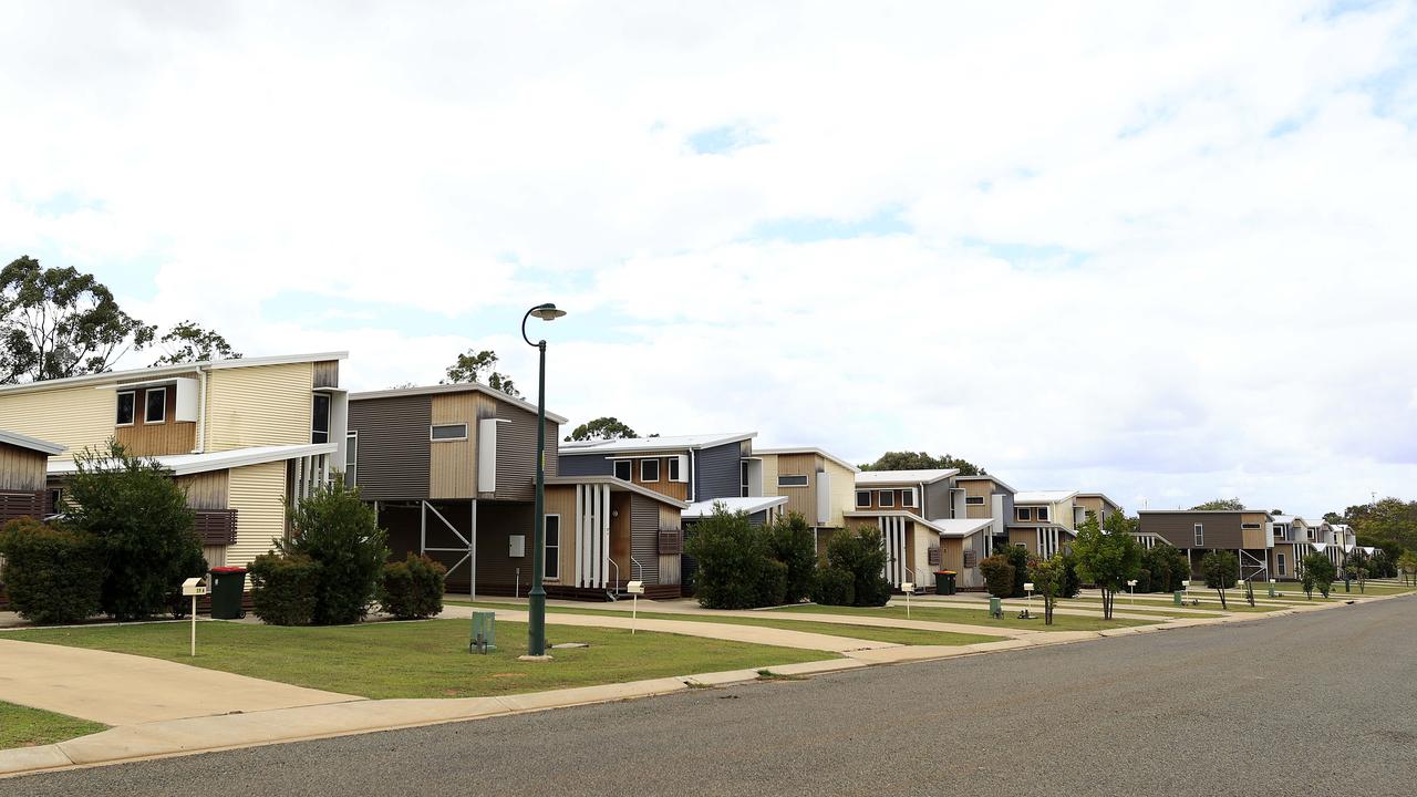 Glenden homes are set for oblivion as the town is abandoned for a mining camp. Picture: Adam Head