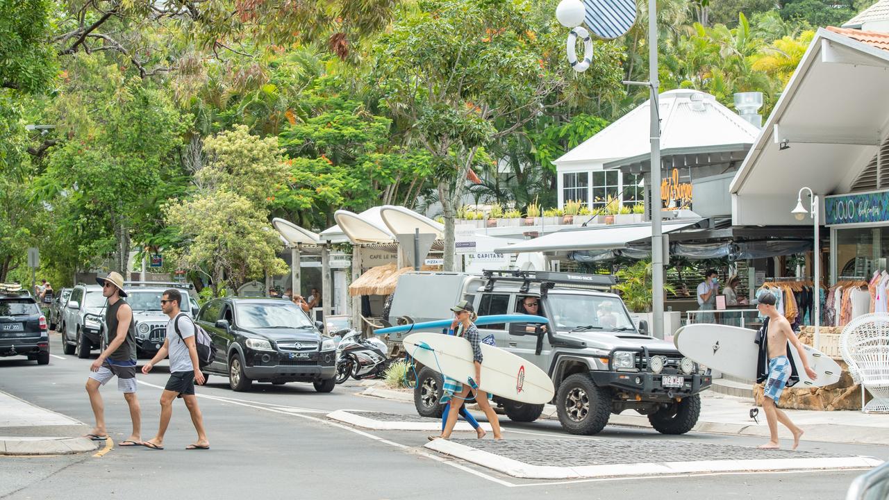 A 25-year-old man is in a serious condition after he was allegedly stabbed by a teen along Noosa’s Hasting St.